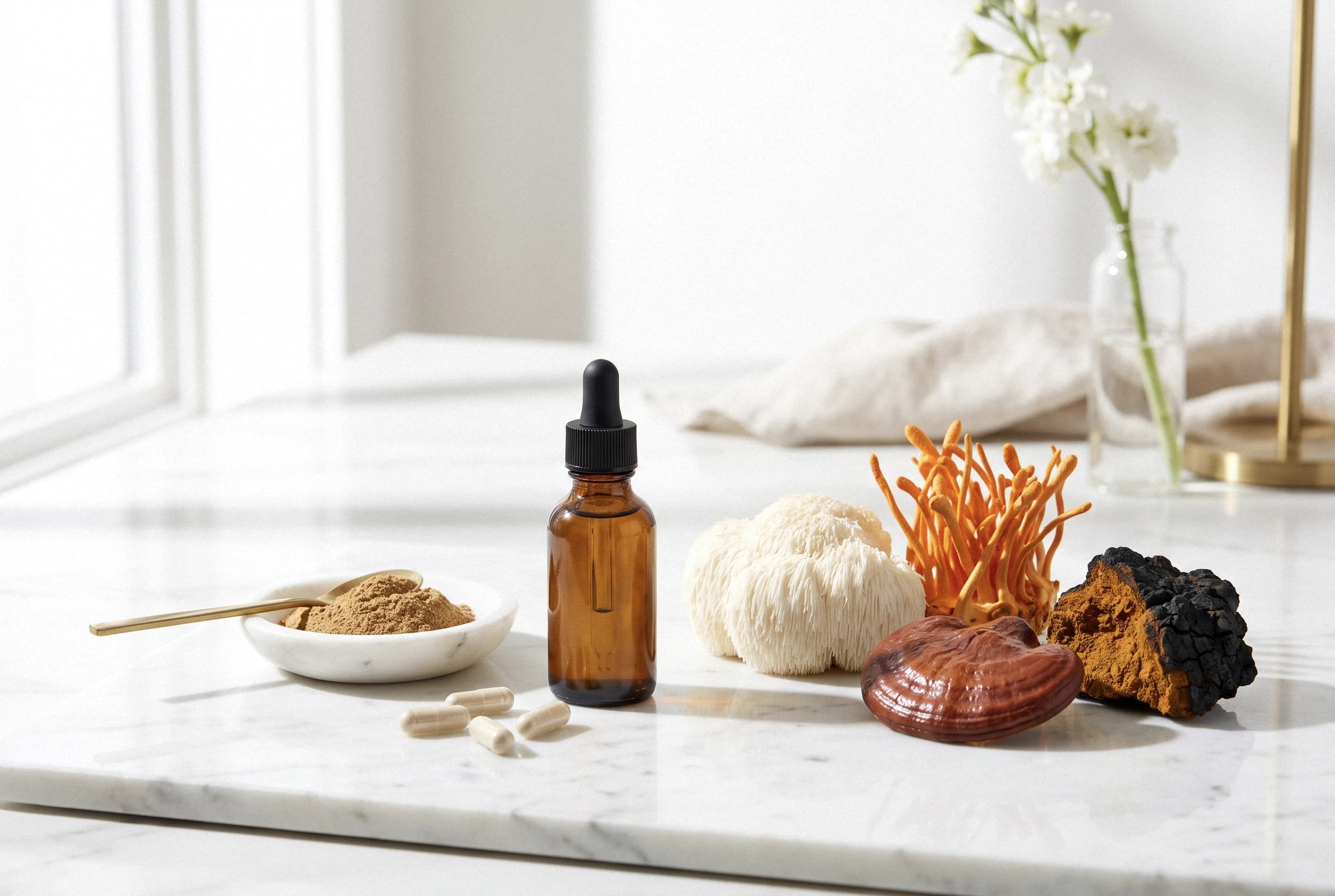 Buy Mushroom Wellness Supplements for Every Part of Your Day