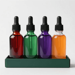 A typical mushroom tincture combo